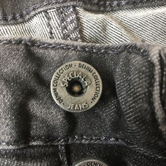 Special A Jeans Distressed black washed jeans Host pick pants LA - Picture 6 of 15